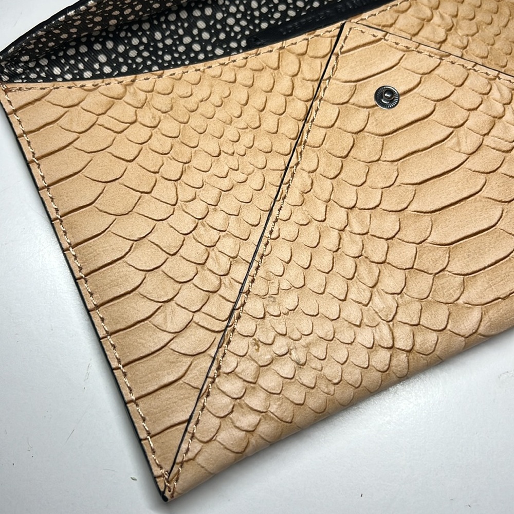 Loeffler Randall Python Embossed Clutch - Picture 13 of 16